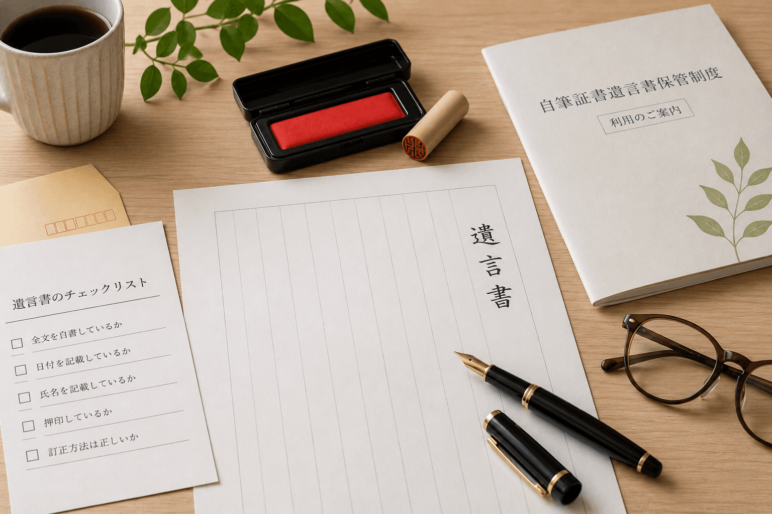 【遺言文例とルール】子どものいないご夫婦が今すぐ手書きできる、自筆証書遺言(実践編)